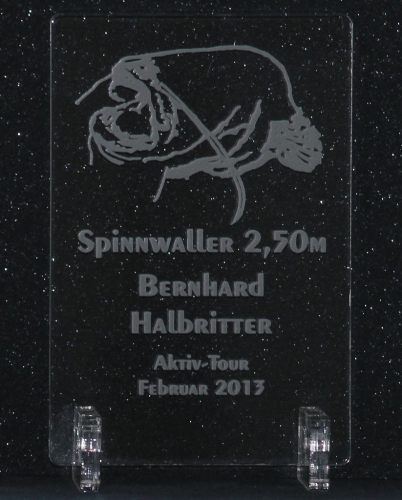 Ehrentafel für Angler und Sportler