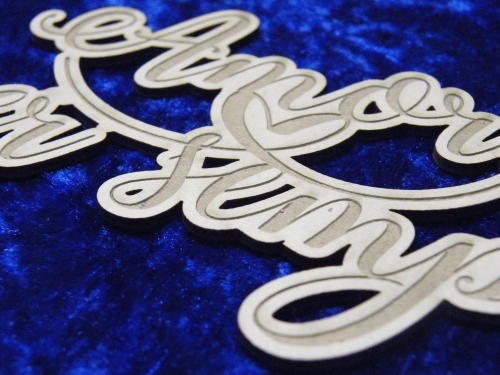 Cake Topper &quote;Amore per sempre&quote;