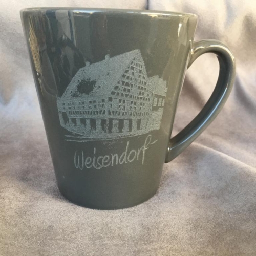 Weisendorfer Fachwerkhaus Tasse