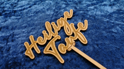 Cake Topper &quote;Heilige Taufe&quote;