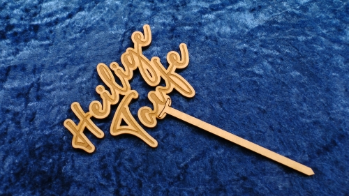 Cake Topper &quote;Heilige Taufe&quote;