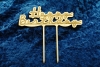 Cake Topper &quote;Happy Birthday&quote;